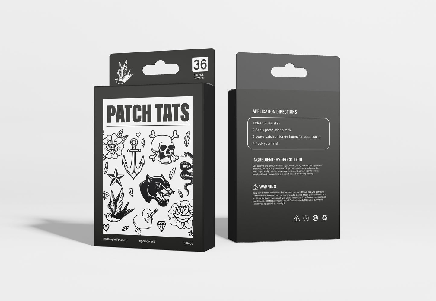 Patch Tats™ Tattoo-Inspired Pimple Patches (36ct)
